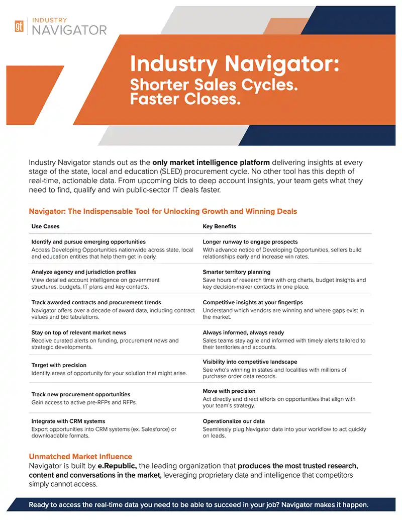 Industry Navigator Competitive Advantage document image